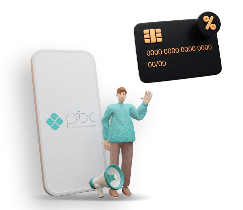 BlueTV PIX no Crédito